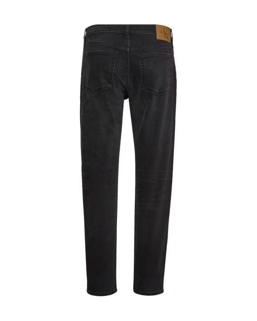 Calvin Klein Black Belt Loop Jeans for men