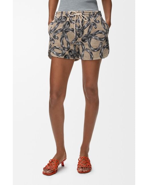Loewe Metallic Shorts