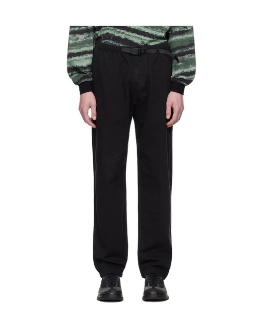 Gramicci Black Adjustable Waist Pant for men