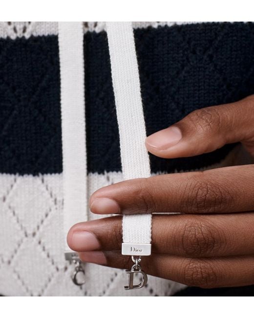 Dior Blue Marinière Sweater Vest