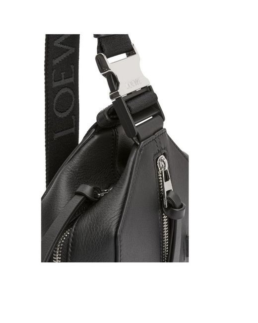 Loewe Gray Convertible Zipped Sling Bag for men