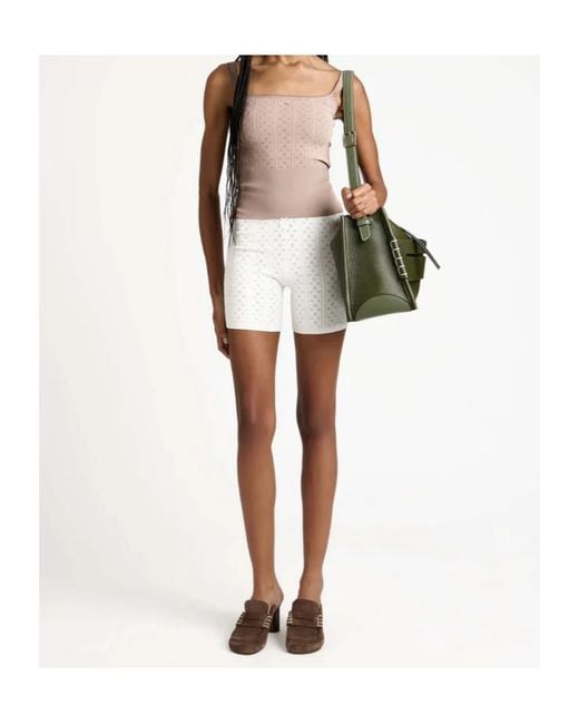 J.W. Anderson Multicolor Openwork Bow-Detail Top