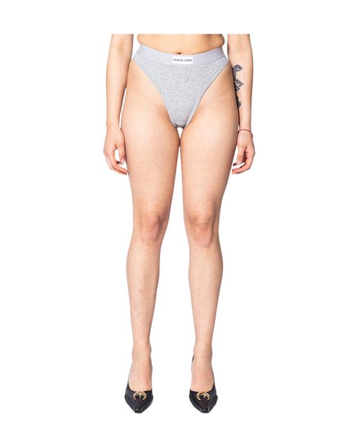 MARINE SERRE Multicolor Moon Logo Stretched Jersey High-Waist Briefs