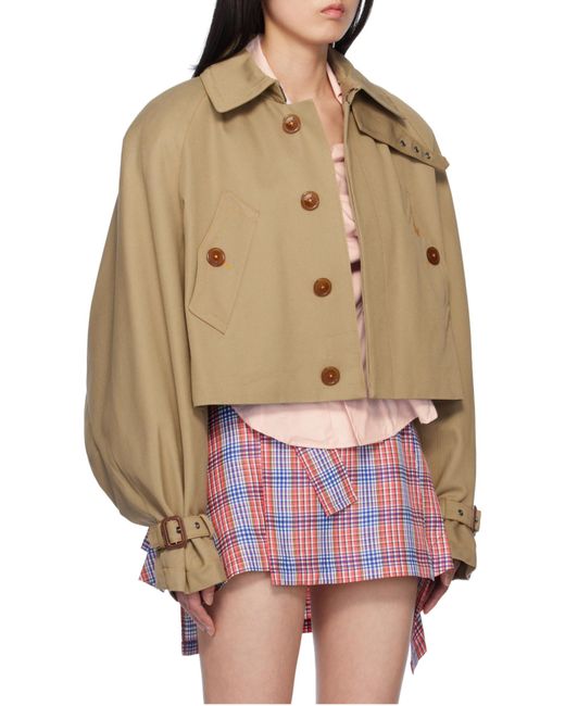 Vivienne Westwood Natural High Neck Jacket