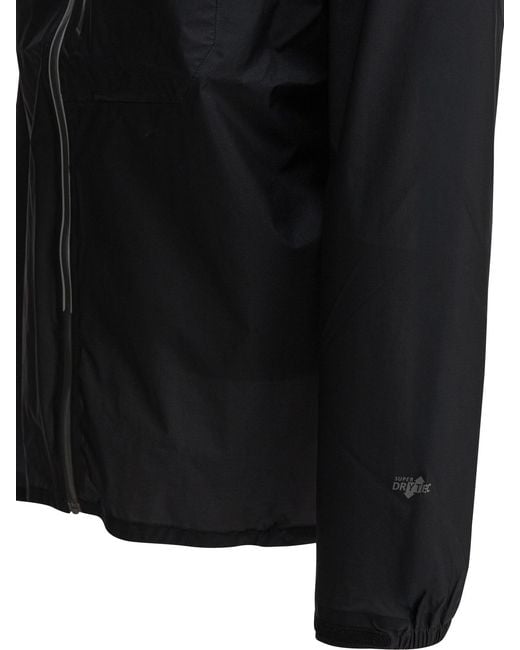 Montbell Black Torrent Flier Hooded Jacket for men