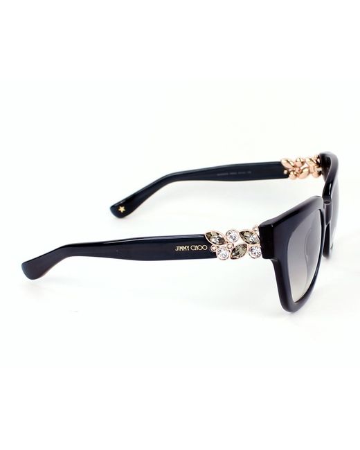 Jimmy Choo White Logo Sunglasses
