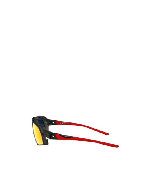 Nike Red Flyfree M Square Frame Sunglasses for men