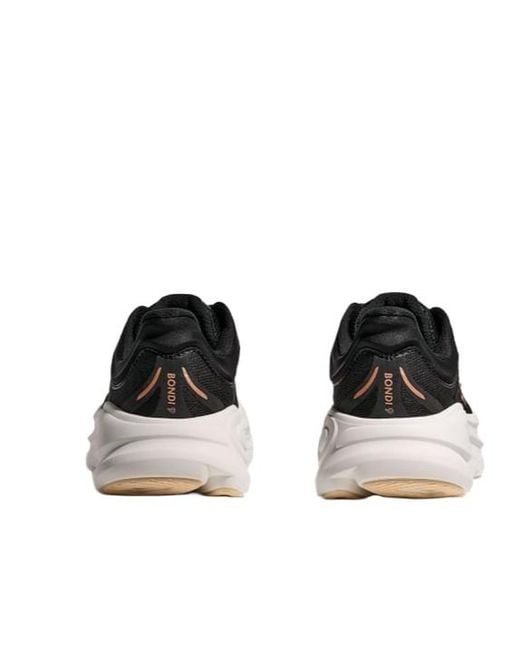 Hoka One One Black Bondi 9 Sneakers