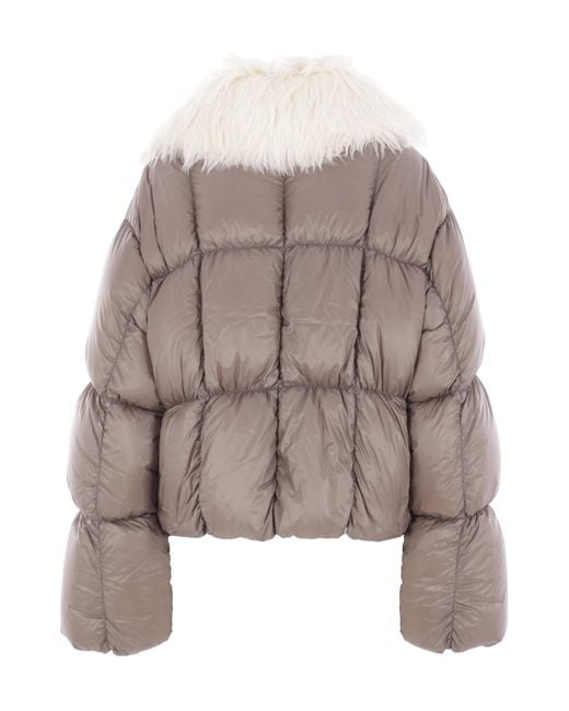 Jil Sander Gray Quilted Jacket