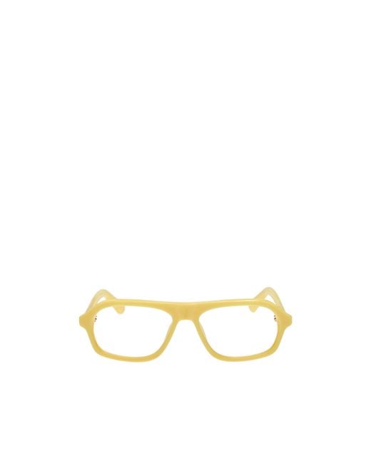 Jacquemus Metallic Full-Rim Glasses for men