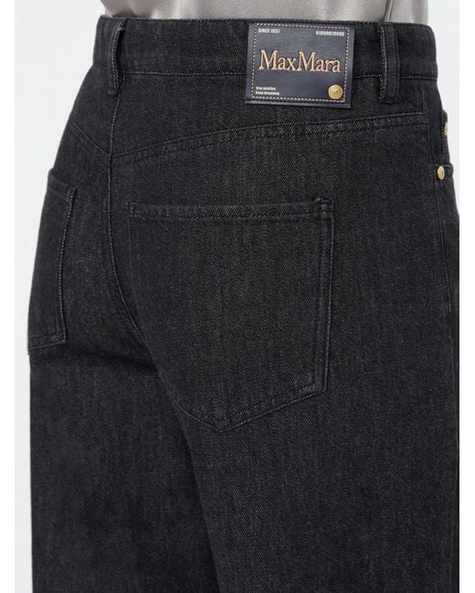 Max Mara Black Belt Loop Jeans