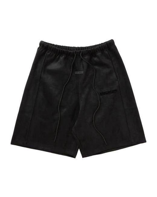 Fear Of God Black Relaxed Short for men