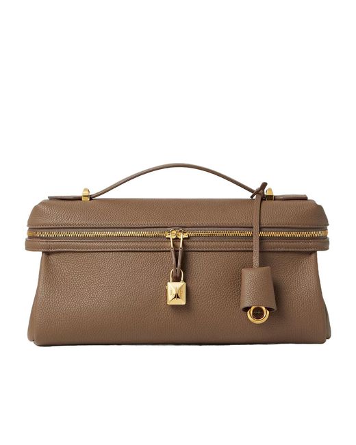 Loro Piana Brown Extra Softy Bag L29 Shoulder Bag