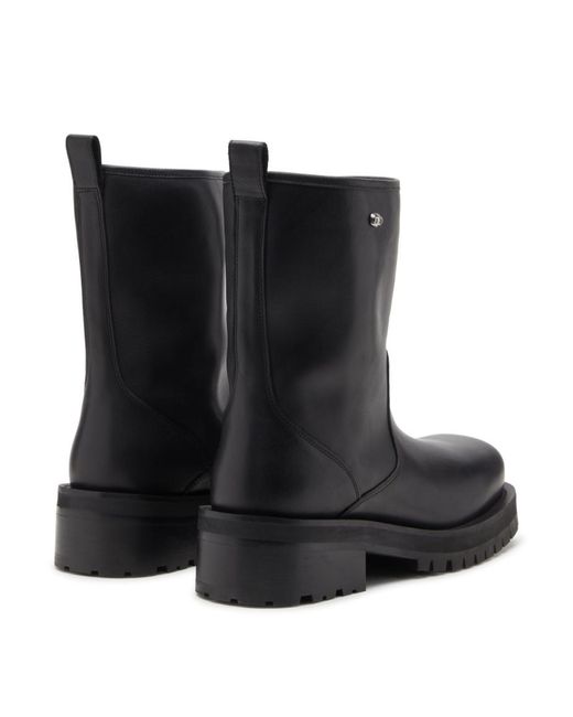 DIESEL Black D-Texan Bk Boots for men