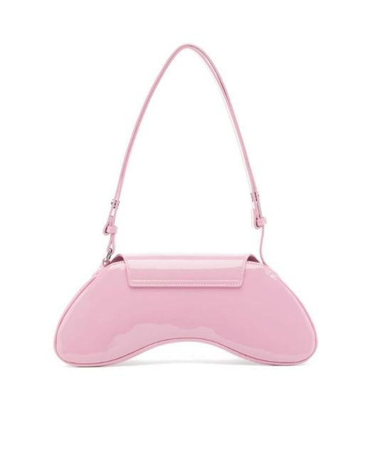 DIESEL Pink Play Asymmetric Shoulder Bag