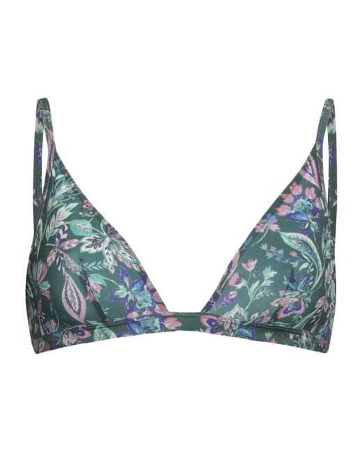 Isabel Marant Blue Floral-Print Bikini
