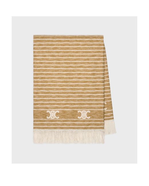 Céline Natural Triomphe Beach Fouta