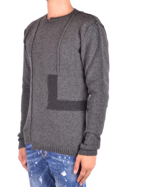 Isabel Benenato Gray Sweater for men