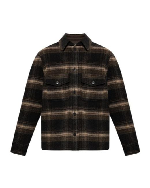 Isabel Marant Black Long-Sleeve Casual Jacket for men