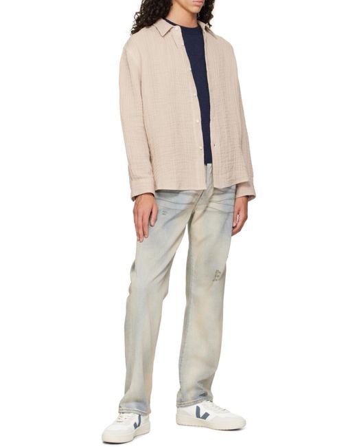 Veja Blue V-90 Low-Top Sneakers for men