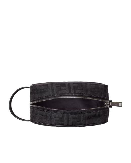 Fendi Black Ff Small Toiletry Case for men