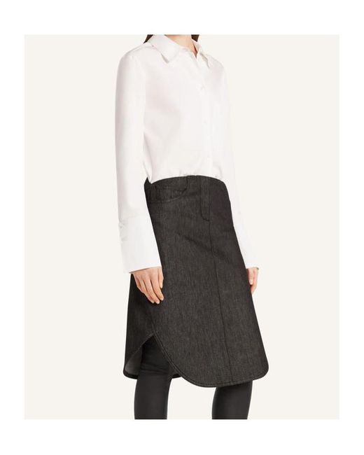 Courreges White Button-Up Shirt