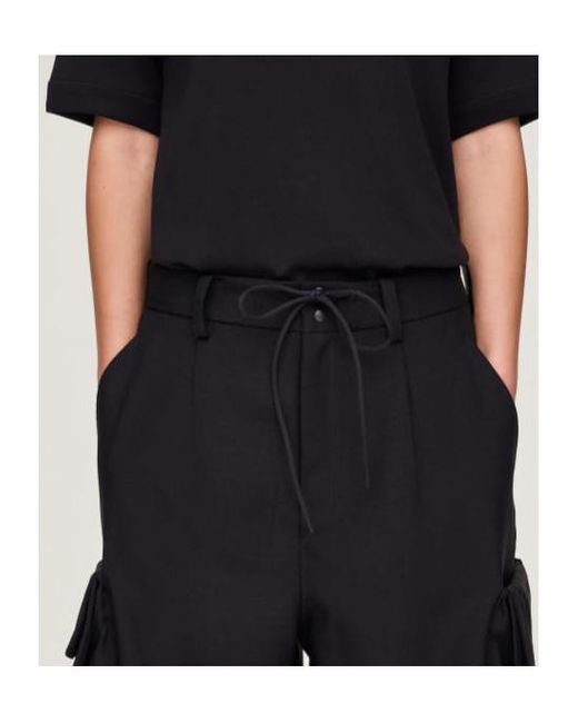 Y-3 Blue Sport Uniform Multi Cargo Pants