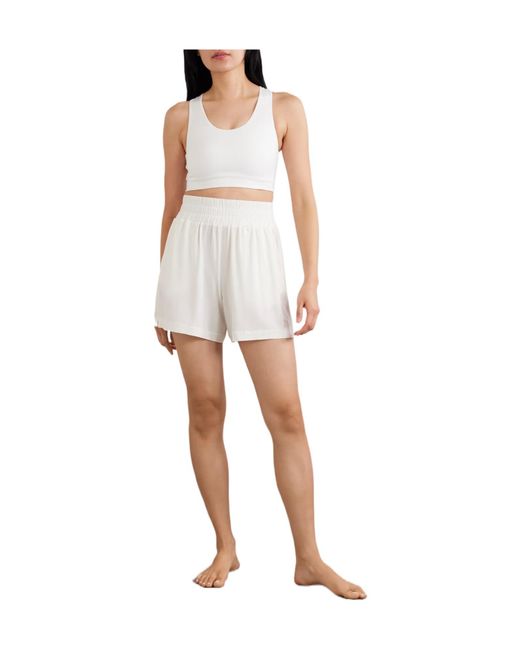 Eres White Mia Shorts