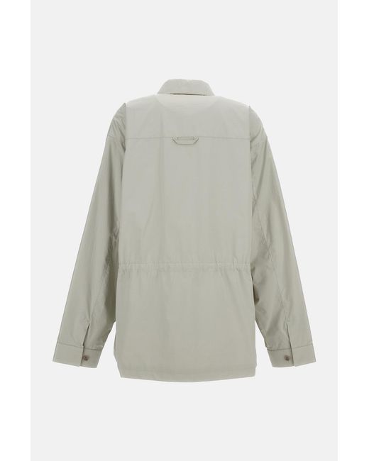 Rier Gray Long-Sleeved Casual Jacket for men