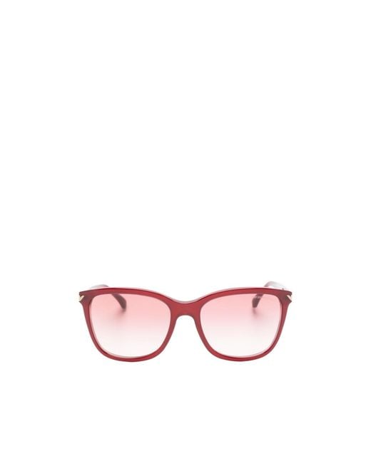 Emporio Armani Pink Geometric Sunglasses