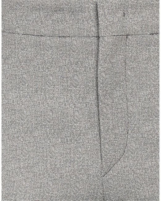 Isabel Marant Gray High-Waist Zip Straight-Leg Pants