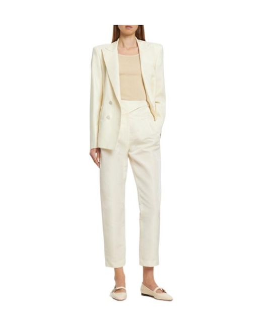 Blazé Milano Natural Shamrock Cream Basque Pants