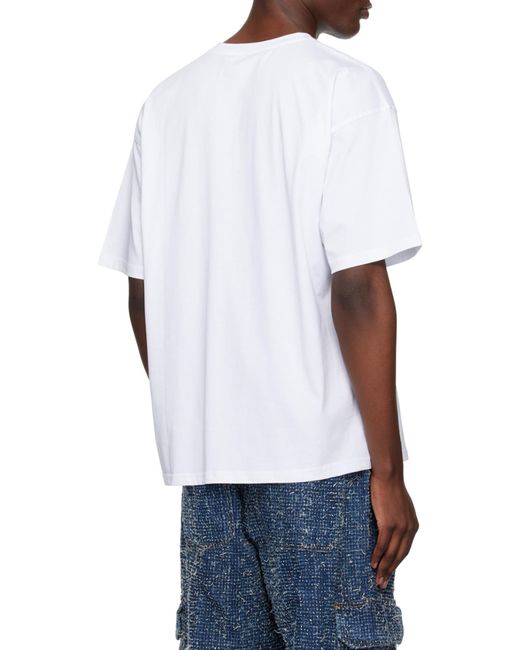 DIESEL White T-Boxt-Od T-Shirt for men