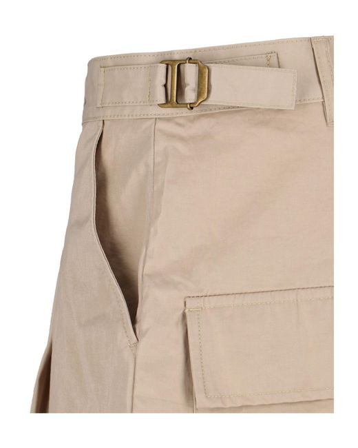 Entire studios Natural Belt Loops Shorts