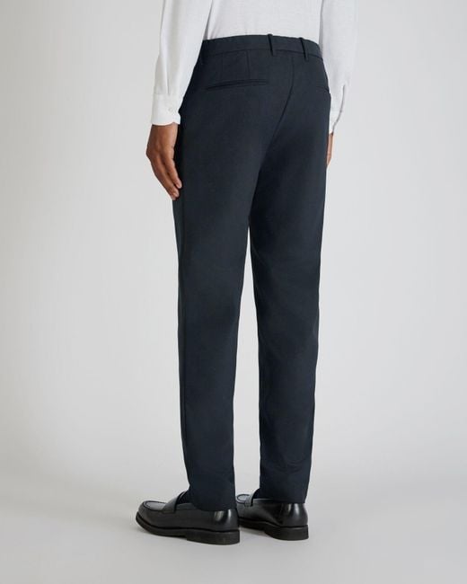 Incotex Blue Casual Trousers With Belt Loops for men