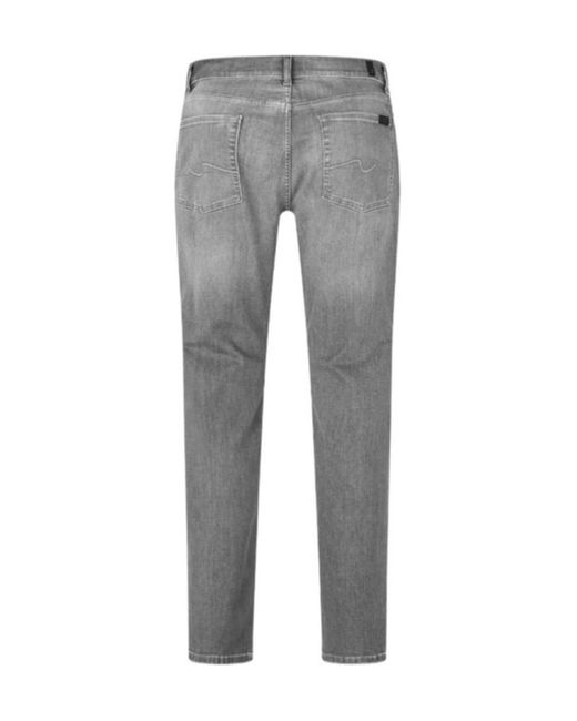 7 For All Mankind Gray Belt Loops Jeans for men