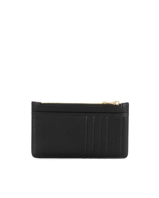 A.P.C. Black Willow Embossed Card Holder