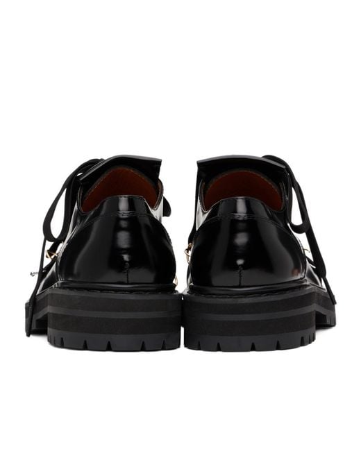 Marni Black Dada Derby Shoes