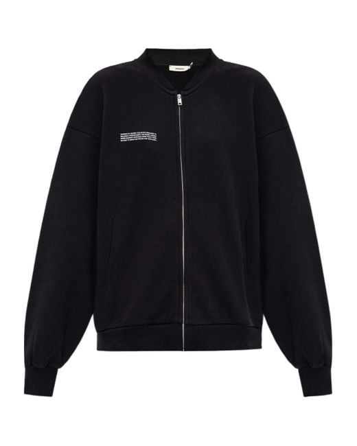 PANGAIA Black Zip-Up Jacket for men