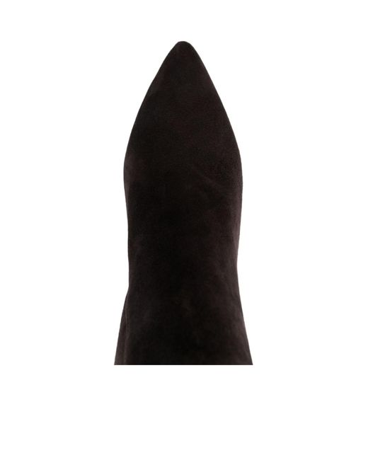 Twinset Black High Leather Boots