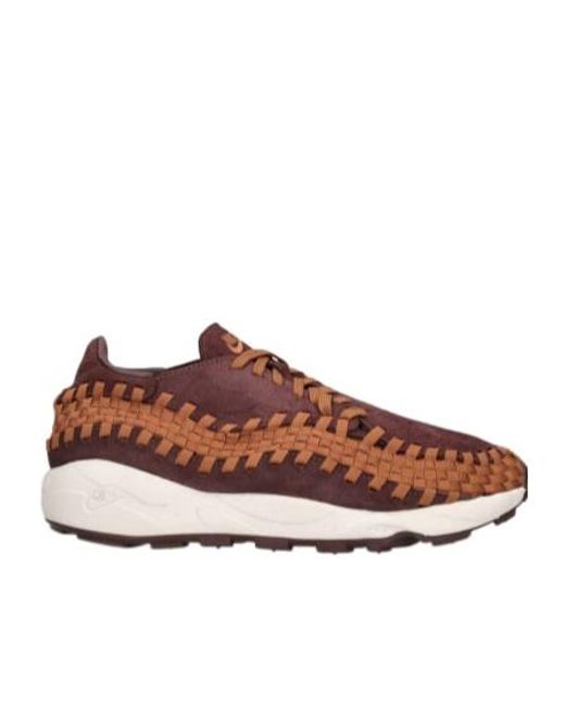 Nike Brown Air Footscape Knitted Trainers