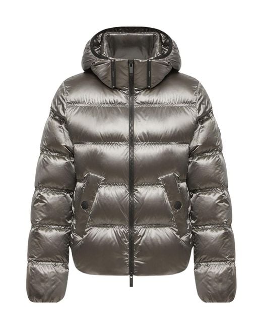 Moncler Gray Sensation Short Down Jacket