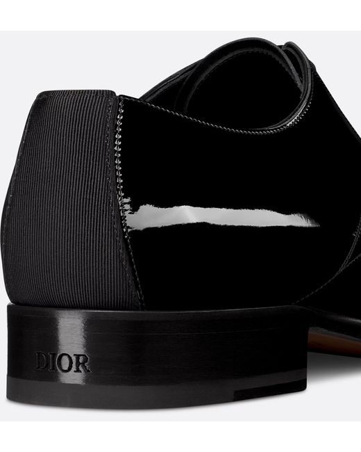 Dior Black Timeless Derby Shoe for men