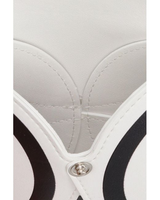 MM6 by Maison Margiela White Origami 6 Wallet