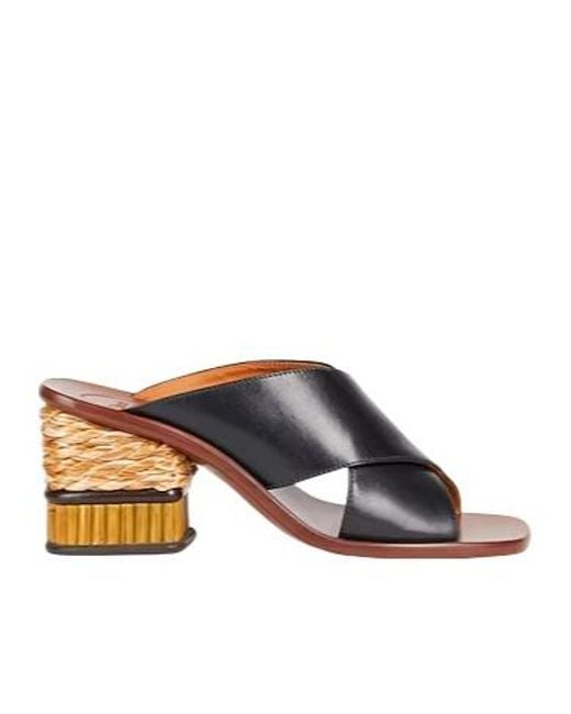 Chloé Black Sandals