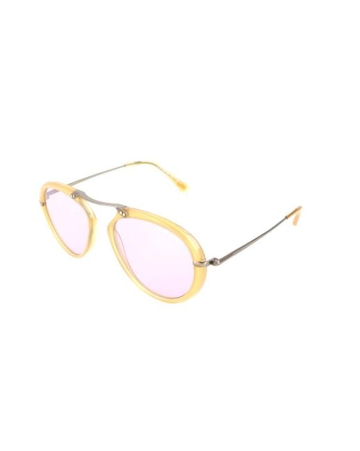 Tom Ford Pink Logo Logo Sunglasses for men