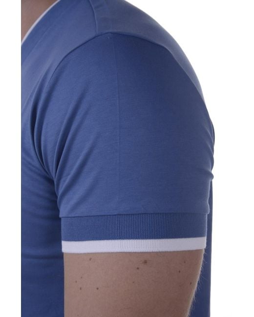 Armani Jeans Blue Logo T-Shirt for men