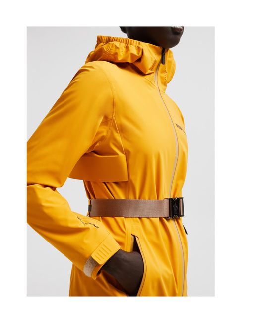 Moncler Yellow Fex Hooded Jacket