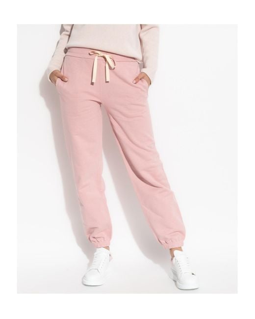 Jil Sander Pink Drawstring Sweatpants