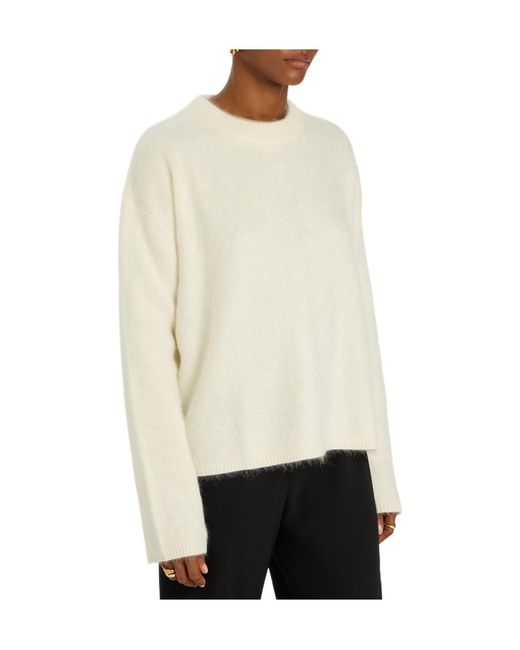 Lisa Yang White Cashmere Jumper